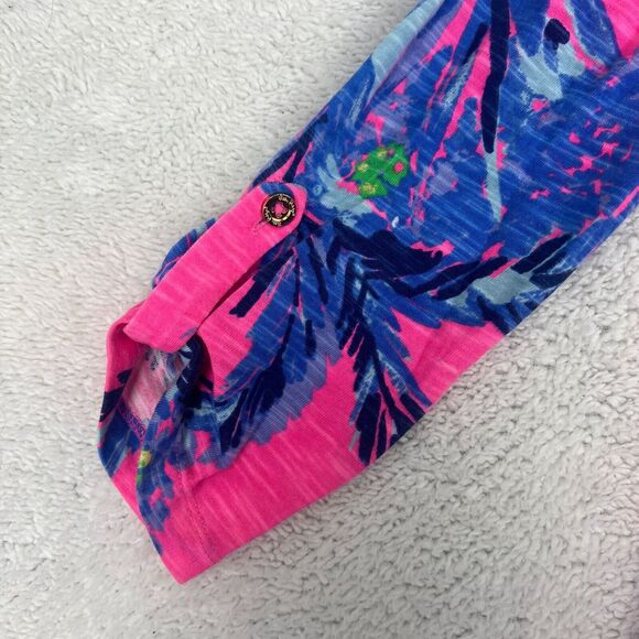 Lilli Pulitzer Surfcrest Dress Size XXS in Tiki Pink Out On A Limb Retail $98 - Picture 6 of 9